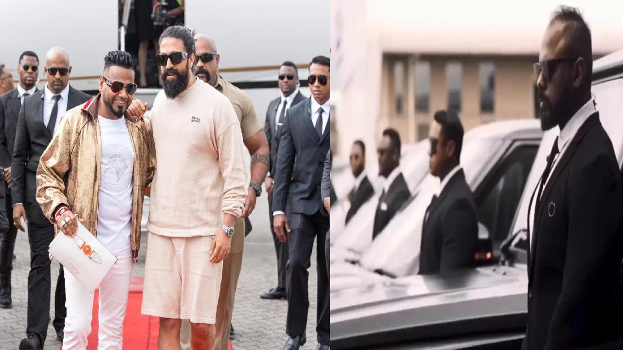 Yash : మలేషియాలో రాకీ భాయ్ గోల్డ్ స్టోర్.. బాడీగార్డ్స్, భారీ కాన్వాయితో కేజీఎఫ్3 రేంజ్ ఎంట్రీ.. Yash : మలేషియాలో రాకీ భాయ్ గోల్డ్ స్టోర్.. బాడీగార్డ్స్, భారీ కాన్వాయితో కేజీఎఫ్3 రేంజ్ ఎంట్రీ..