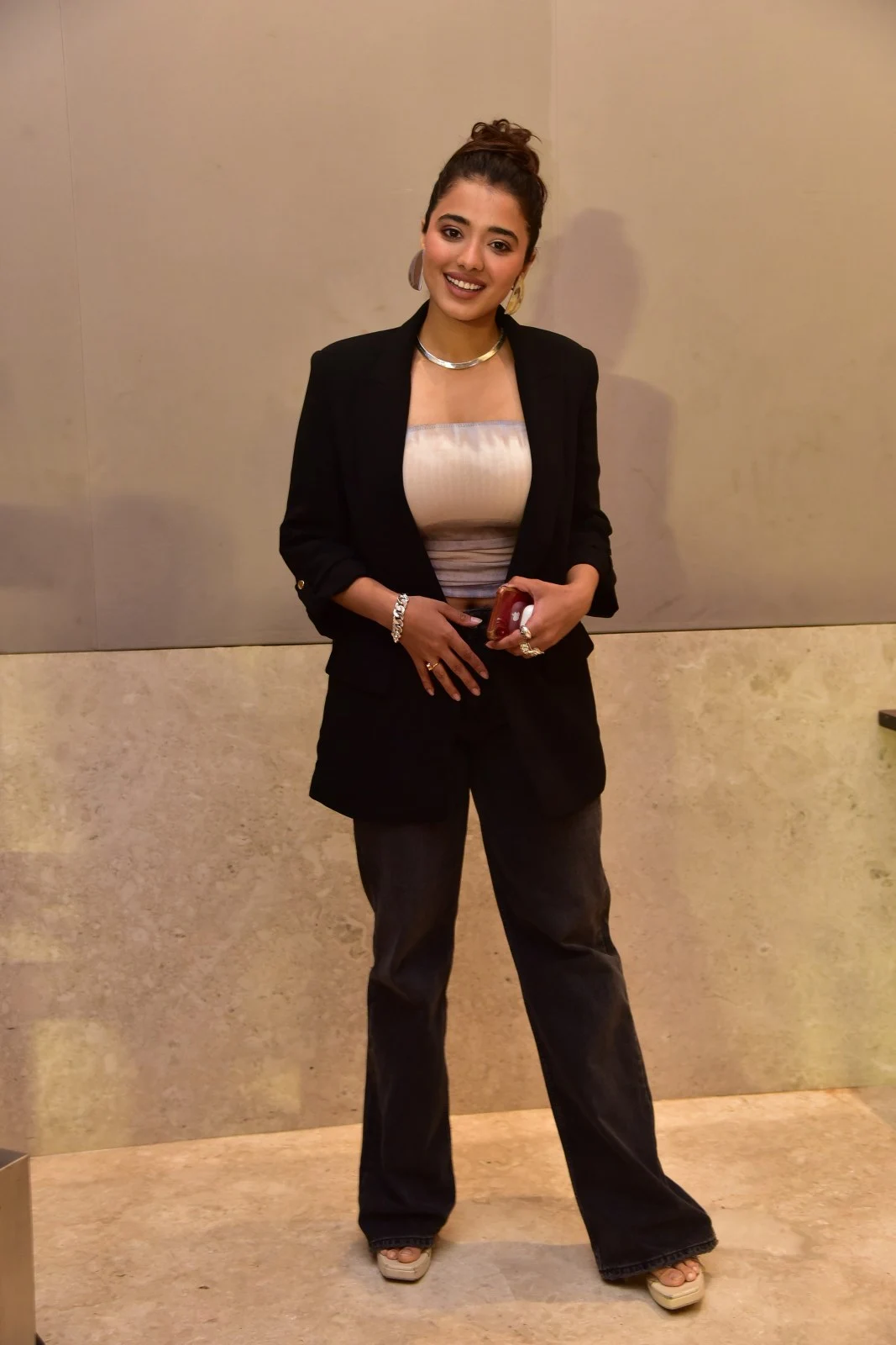 Ketika Sharma stylish photos at Bro Movie success celebrations