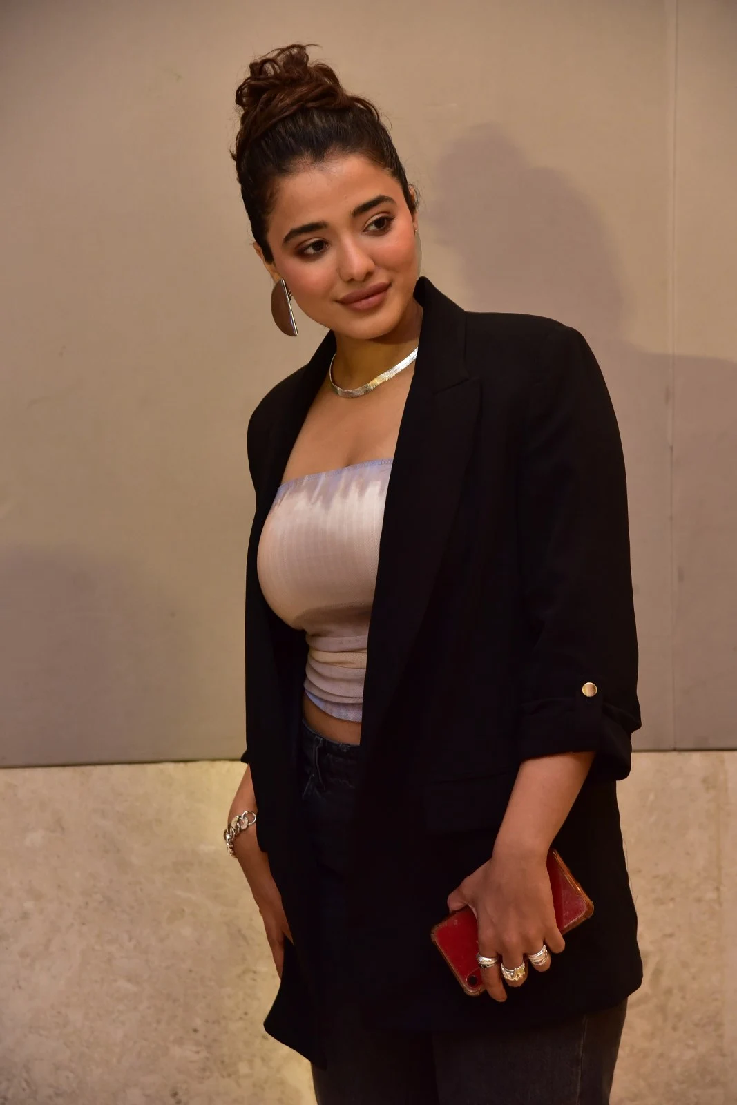 Ketika Sharma stylish photos at Bro Movie success celebrations