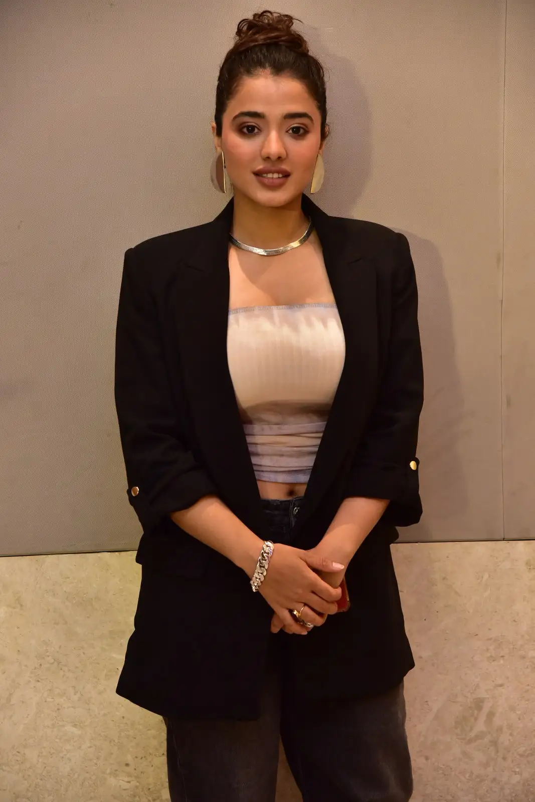 Ketika Sharma stylish photos at Bro Movie success celebrations