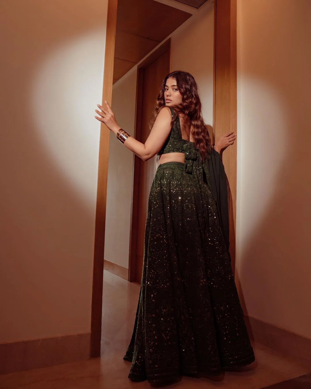 Ketika Sharma traditional looks photos in Bro movie promotions