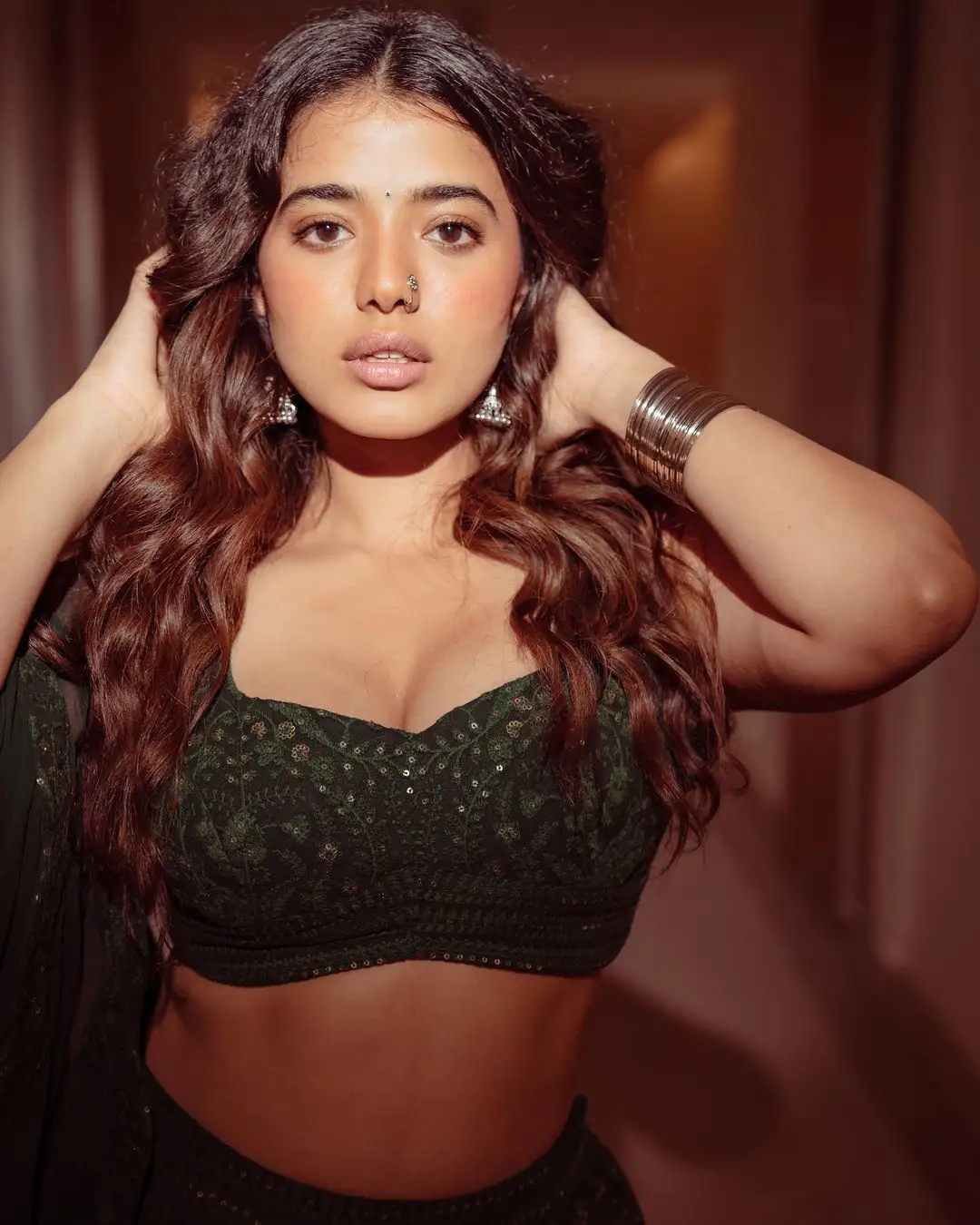 Ketika Sharma traditional looks photos in Bro movie promotions
