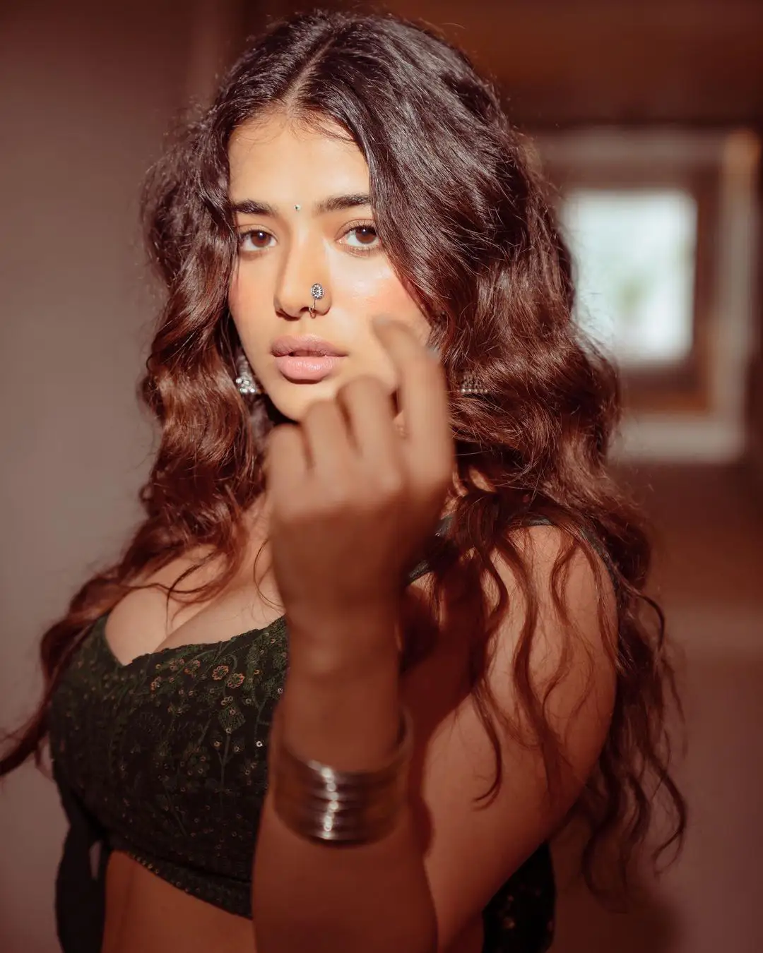 Ketika Sharma traditional looks photos in Bro movie promotions
