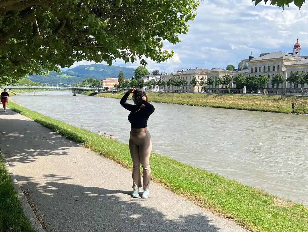 Ketika Sharma Photos from Bro Movie Song Shoot in Austria