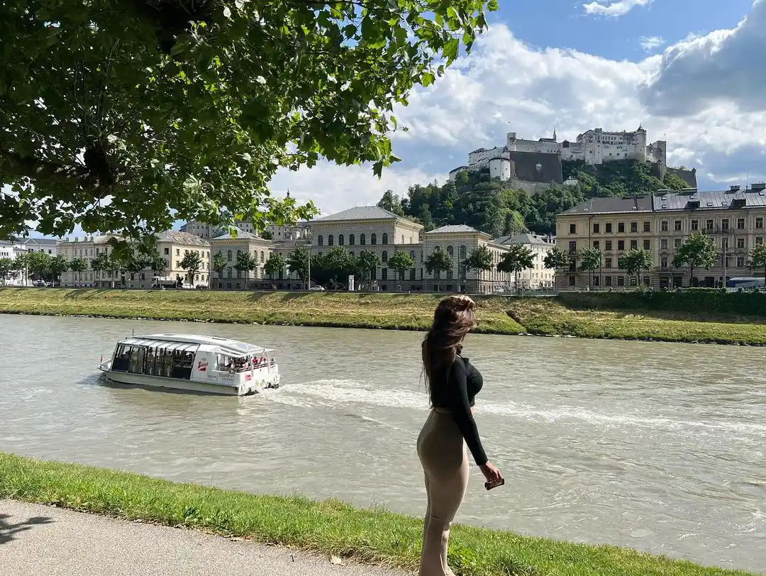 Ketika Sharma Photos from Bro Movie Song Shoot in Austria