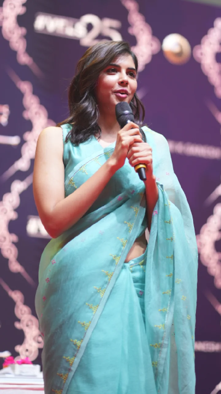 Krithi Shetty Kalyani Priyadarshan Wamiqa Gabbi Photos at Genie Opening function