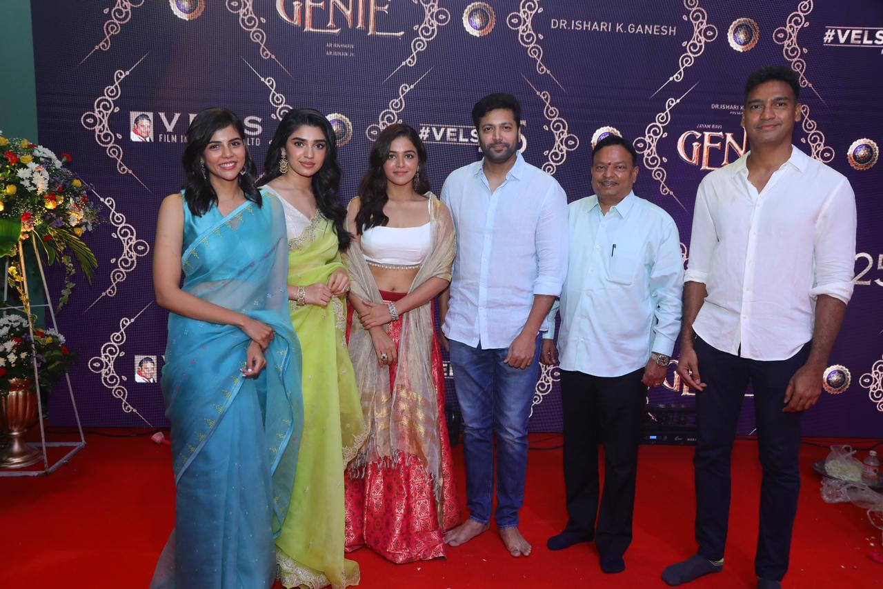Krithi Shetty got heroine chance in Jayam Ravi pan India project Genie