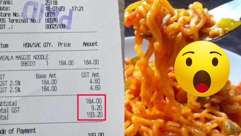 Maggi Noodles For Rs 193 In Airport