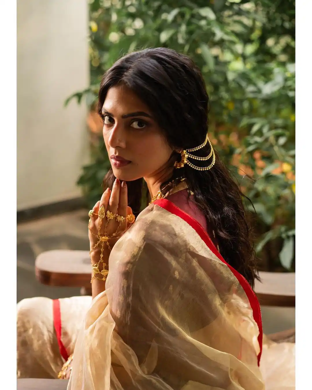 Malavika Mohanan Shines in Saree