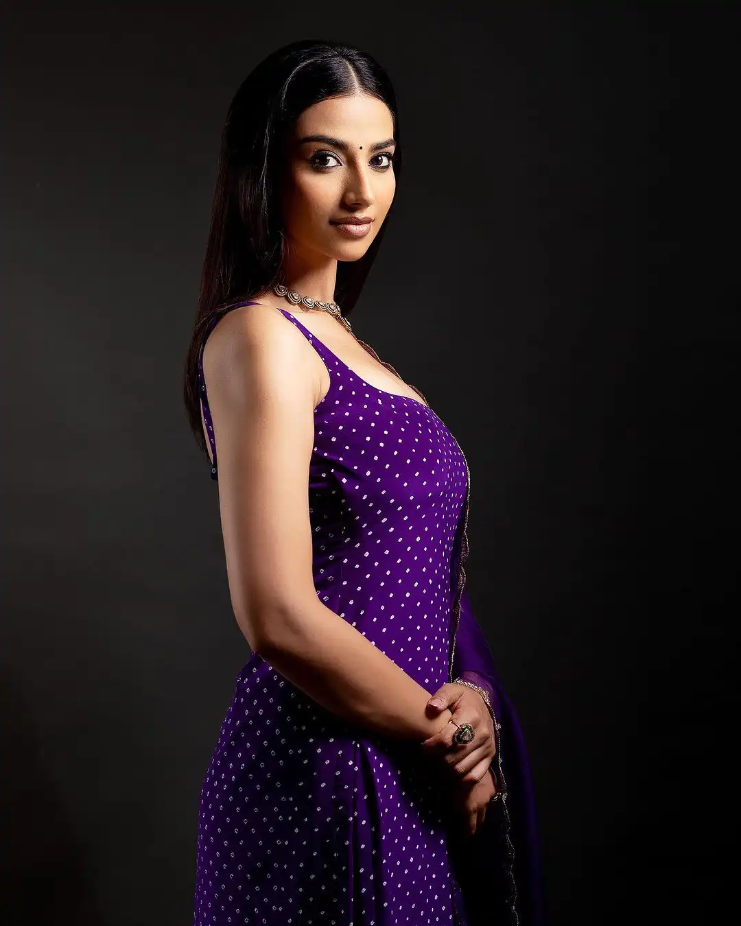 Meenakshi Chaudhary cute photos in Punjabi Dress