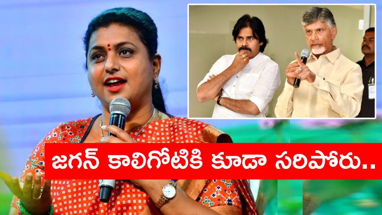 Minister Roja: చంద్రబాబు, పవన్ కళ్యాణ్పై ‘బాయ్ బాయ్ బీపీ’ అంటూ మంత్రి రోజా పంచ్లు.. Minister Roja: చంద్రబాబు, పవన్ కళ్యాణ్పై ‘బాయ్ బాయ్ బీపీ’ అంటూ మంత్రి రోజా పంచ్లు..