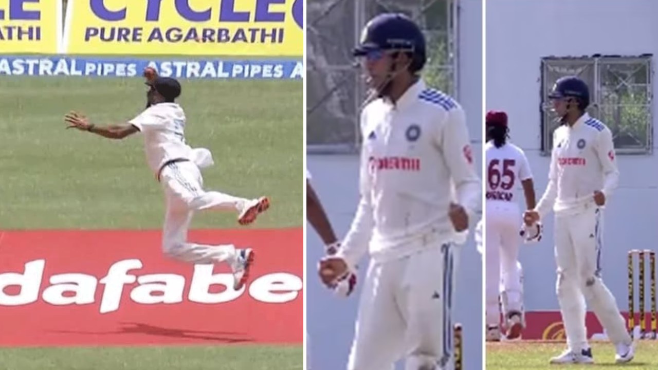 Ind vs WI : మహ్మద్ సిరాజ్ కళ్లు చెదిరే క్యాచ్.. శుభ్మన్ గిల్ అదిరిపోయే డ్యాన్స్.. వీడియోలు వైరల్ Ind vs WI : మహ్మద్ సిరాజ్ కళ్లు చెదిరే క్యాచ్.. శుభ్మన్ గిల్ అదిరిపోయే డ్యాన్స్.. వీడియోలు వైరల్