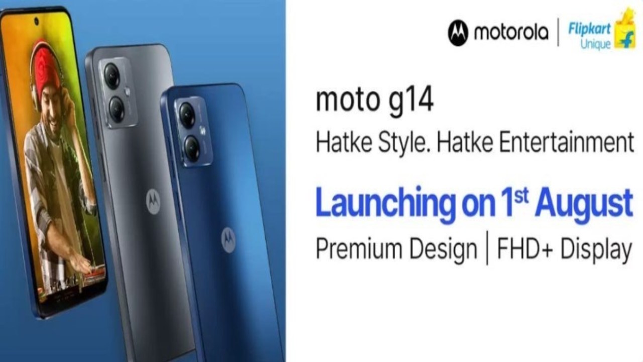 Moto G14 Price in India Tipped Ahead of August 1 Launch; Specifications Teased