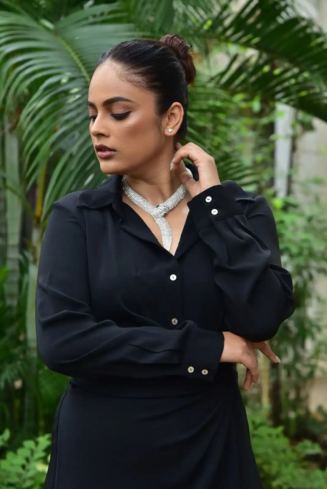 Nandita Swetha Stunning Looks in Black Dress