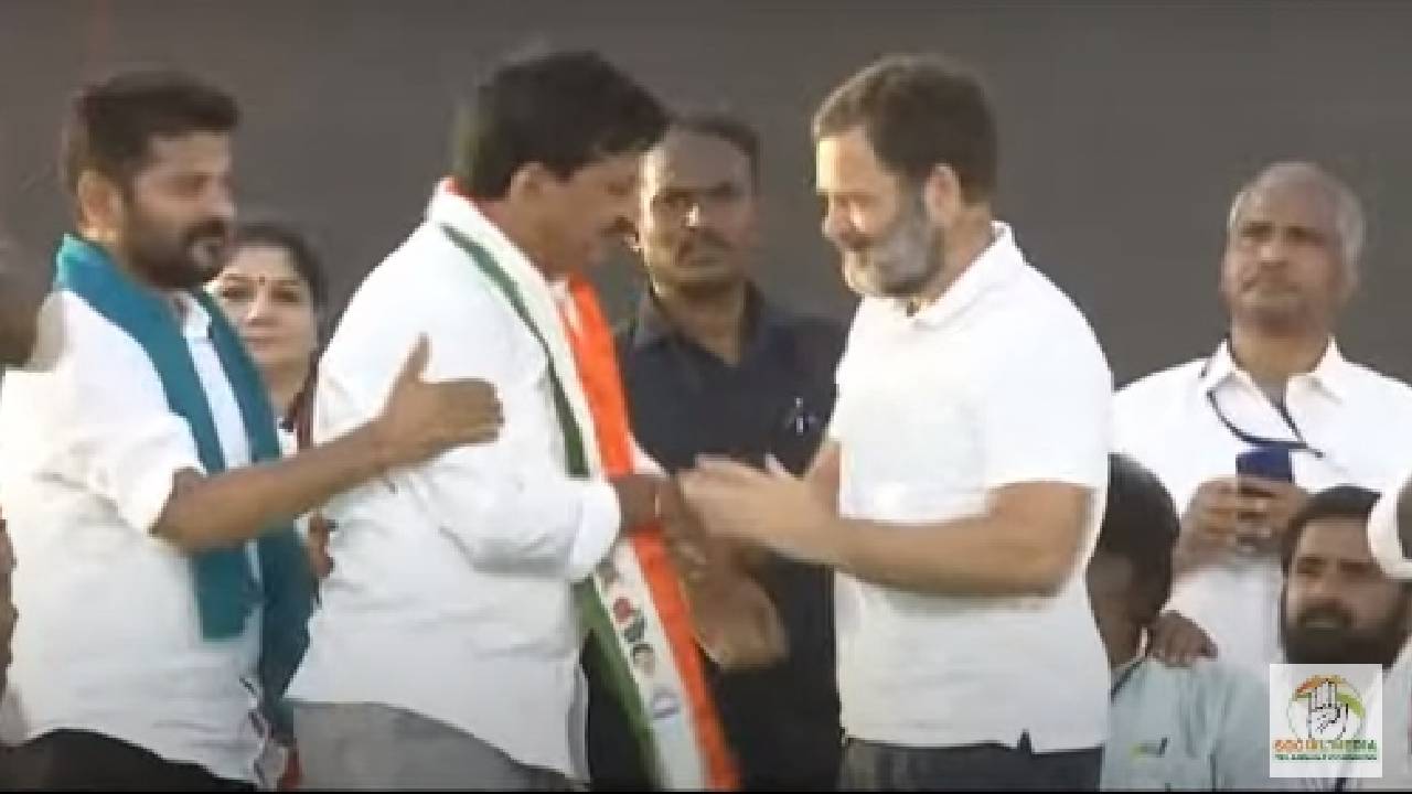 Ponguleti Srinivas Reddy: రాహుల్ గాంధీ సమక్షంలో కాంగ్రెస్ పార్టీలో చేరిన పొంగులేటి, పలువురు నేతలు Ponguleti Srinivas Reddy: రాహుల్ గాంధీ సమక్షంలో కాంగ్రెస్ పార్టీలో చేరిన పొంగులేటి, పలువురు నేతలు