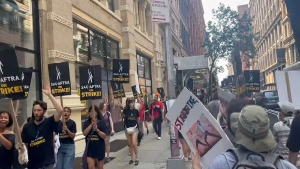 Hollywood Actors Rally