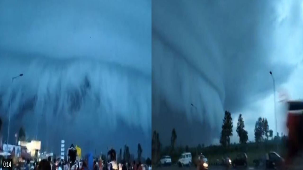 Haridwar : ఆకాశాన్ని కమ్మేసిన భయంకరమైన మేఘాలు.. షెల్ఫ్ క్లౌడ్స్ దేనికి సంకేతమో తెలుసా? Haridwar : ఆకాశాన్ని కమ్మేసిన భయంకరమైన మేఘాలు.. షెల్ఫ్ క్లౌడ్స్ దేనికి సంకేతమో తెలుసా?