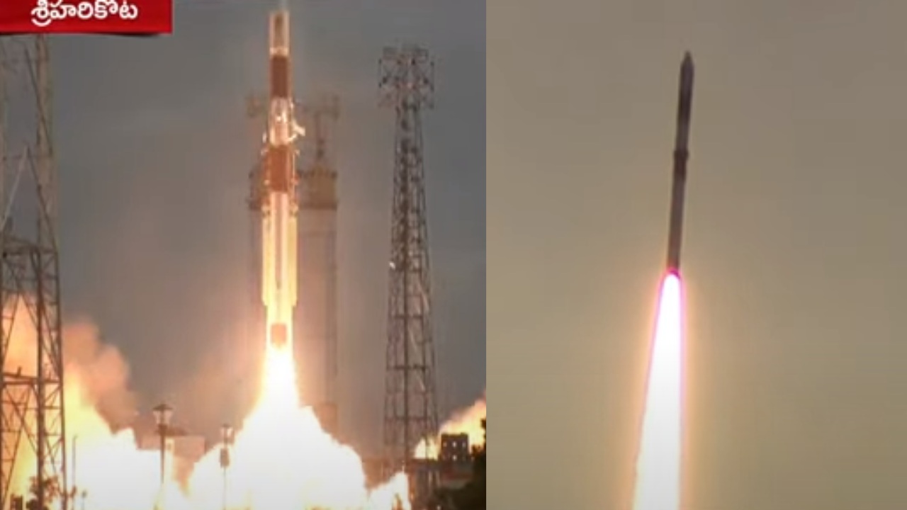 PSLV-C56 Rocket Success : పీఎస్ఎల్వీ – సీ56 రాకెట్ ప్రయోగం విజయవంతం.. సింగపూర్ కు చెందిన 7 ఉపగ్రహాలను కక్ష్యలోకి పంపిన ఇస్రో PSLV-C56 Rocket Success : పీఎస్ఎల్వీ – సీ56 రాకెట్ ప్రయోగం విజయవంతం.. సింగపూర్ కు చెందిన 7 ఉపగ్రహాలను కక్ష్యలోకి పంపిన ఇస్రో