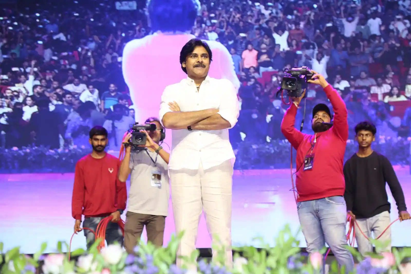 Pawan Kalyan Stylish looks from Bro Movie Pre Release Event