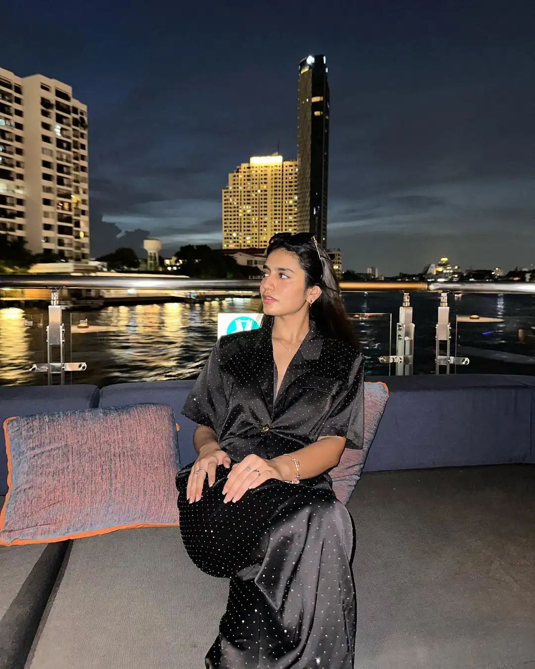 Priya Prakash Varrier enjoying in Bangkok