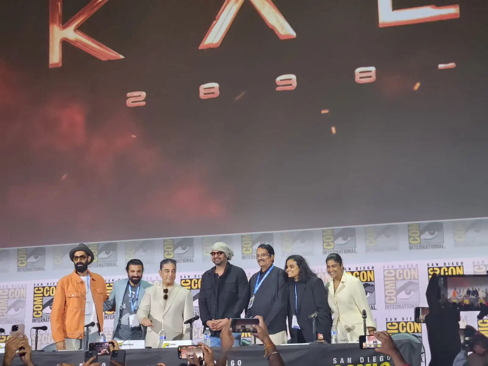 Project K Movie Team at Comic Con Event 