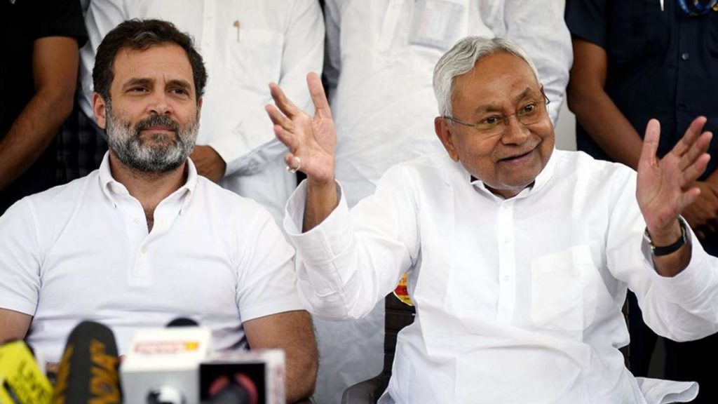 Rahul Gandhi and Nitish kumar