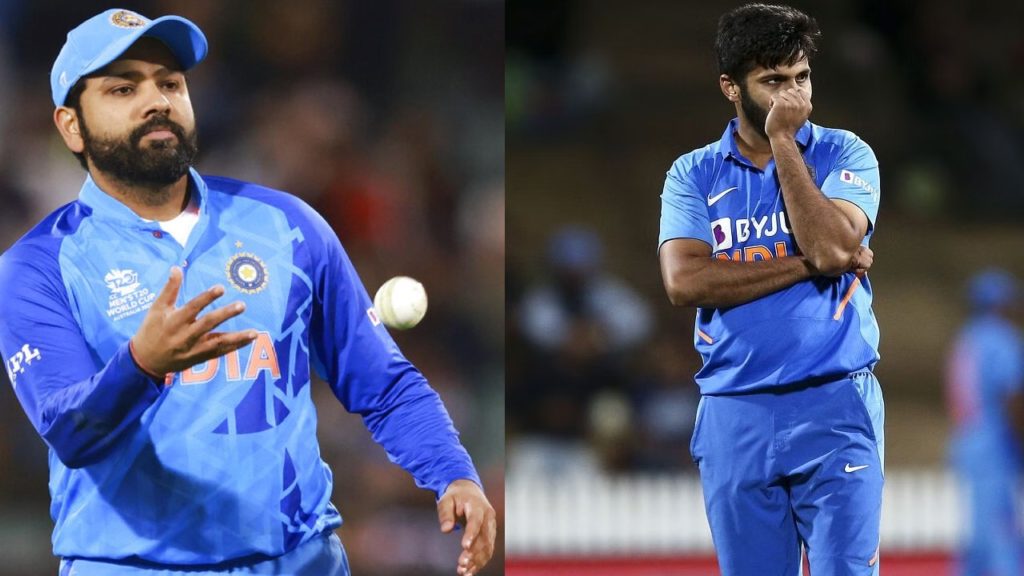 Rohit Sharma-Shardul Thakur