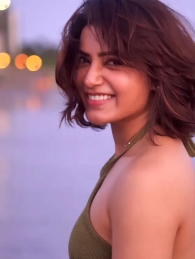 Samantha Enjoying Bali Trip