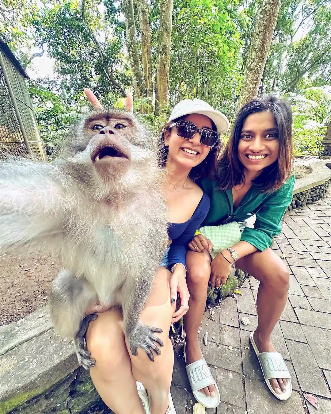 Samantha Enjoying Bali Trip