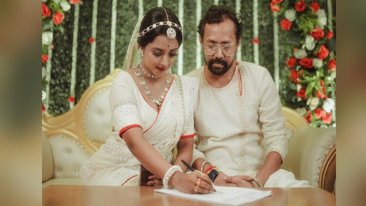 Shruti Das married Swarnendu Samaddar