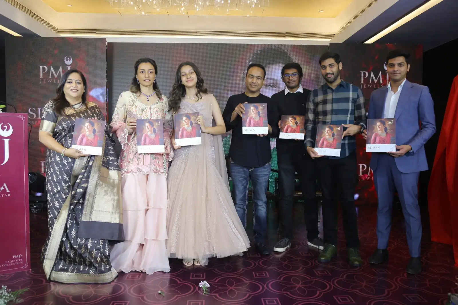 Sitara and Namrata at Sitara Jewellery Collections Launching Event