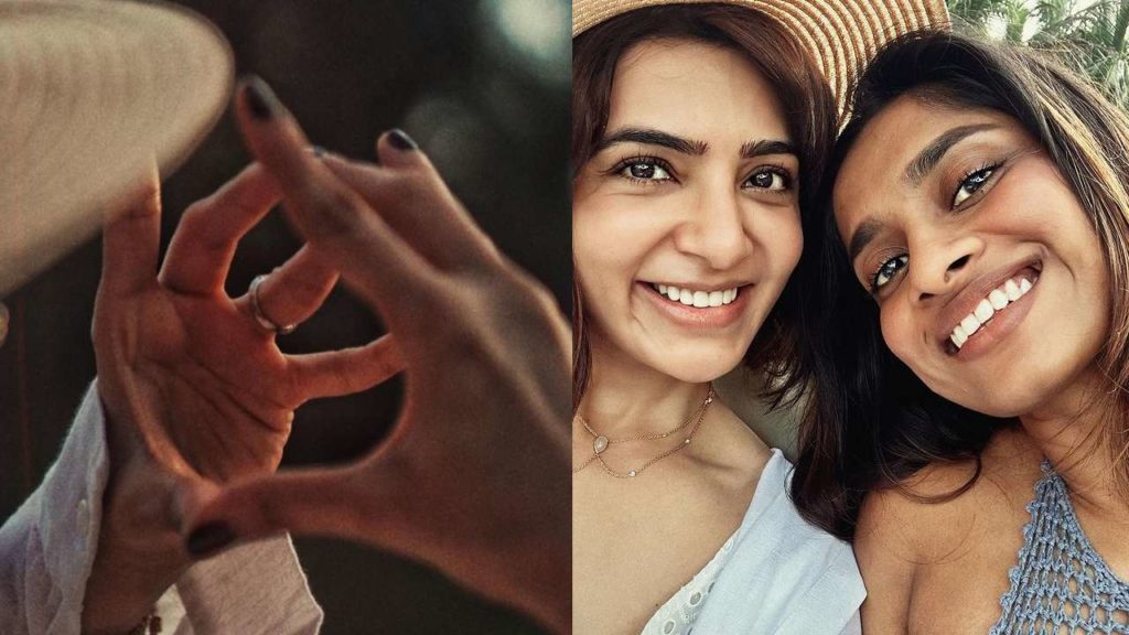 Tollywood Actress Samantha enjoying at Indonesia Bali