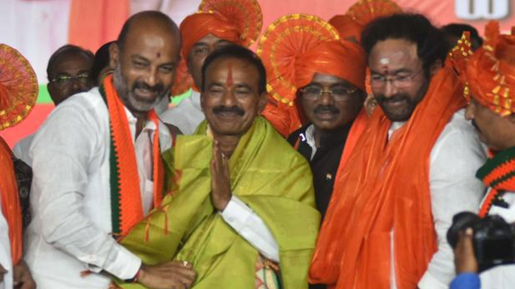 Etala Rajendra appointed Election Management Committee chief for Telangana
