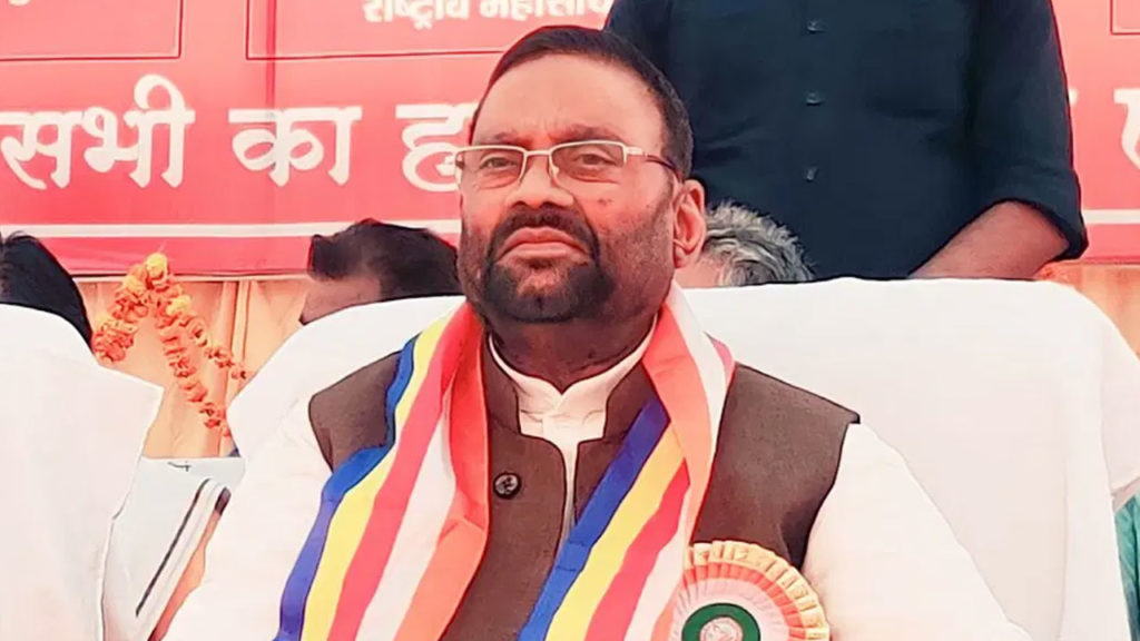Swami Prasad Maurya sparks row again on his claims badrinath was a buddhist monastery