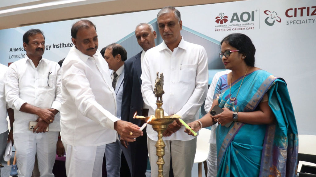 Minister Harish Rao launched AI-based Absolute Ethos Radiotherapy