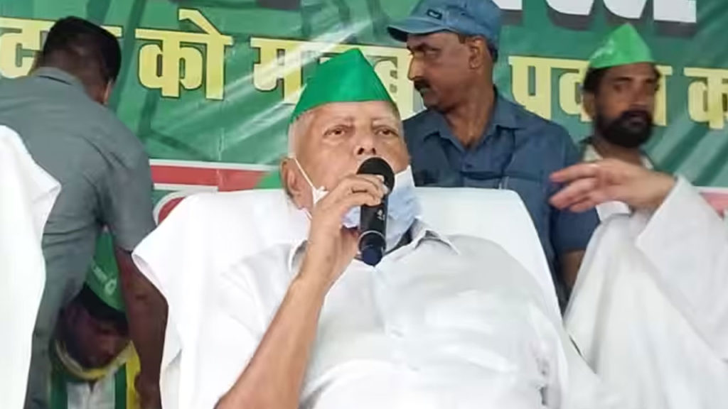 rjd chief lalu prasad yadav challenge to bjp to criticize india