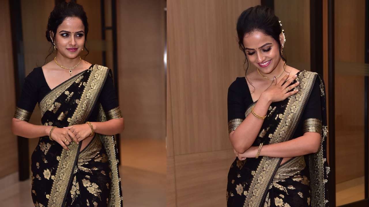 Vaishnavi Chaitanya : బేబీ మూవీ మెగా సక్సెస్ సెలబ్రేషన్స్‌లో వైష్ణవి చీర వయ్యారం.. ఫోటోలు!