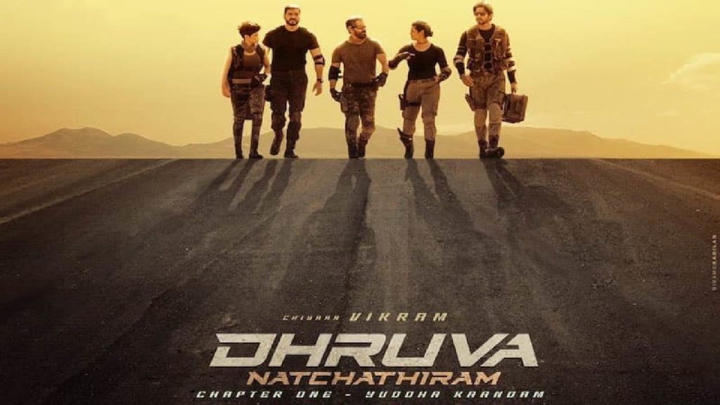 Vikram Dhruva Natchathiram Chapter One Yuddha Kaandam is ready to be release