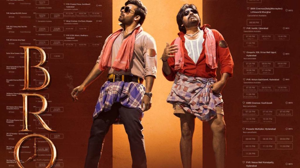 Pawan Kalyan Sai Dharam Tej Bro Movie First day Collections