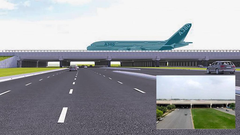elevated Eastern Cross Taxiways IGIA