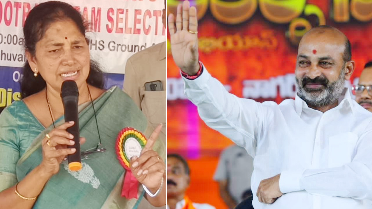 Bandi Sanjay Kumar : బండి సంజయ్ పదవి పోవడానికి కారణం ఇదే.. బీఆర్ఎస్ మహిళా ఎమ్మెల్యే సంచలన వ్యాఖ్యలు Bandi Sanjay Kumar : బండి సంజయ్ పదవి పోవడానికి కారణం ఇదే.. బీఆర్ఎస్ మహిళా ఎమ్మెల్యే సంచలన వ్యాఖ్యలు