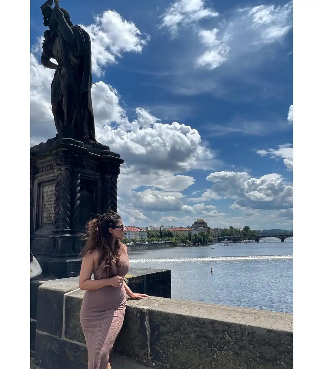 Ketika Sharma enjoying in Prague