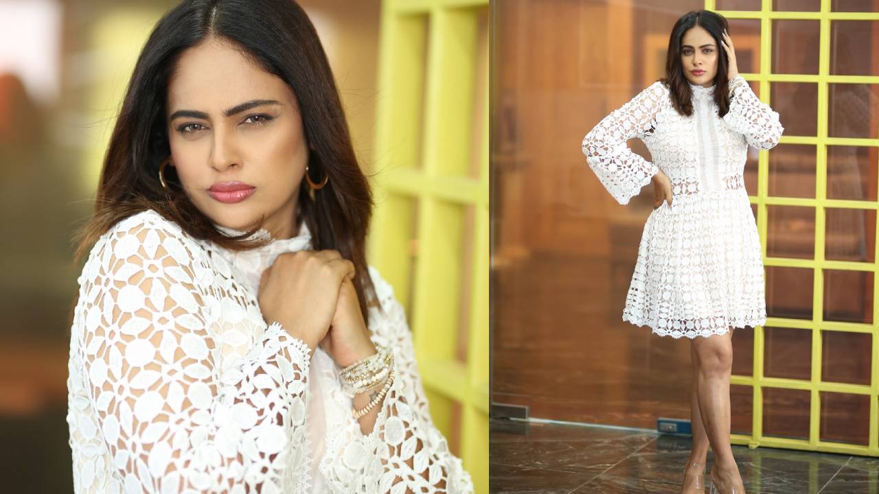 Nandita Swetha : వైట్ డ్రెస్‌లో క్యూట్ ఫొటోలతో నందిత శ్వేత..