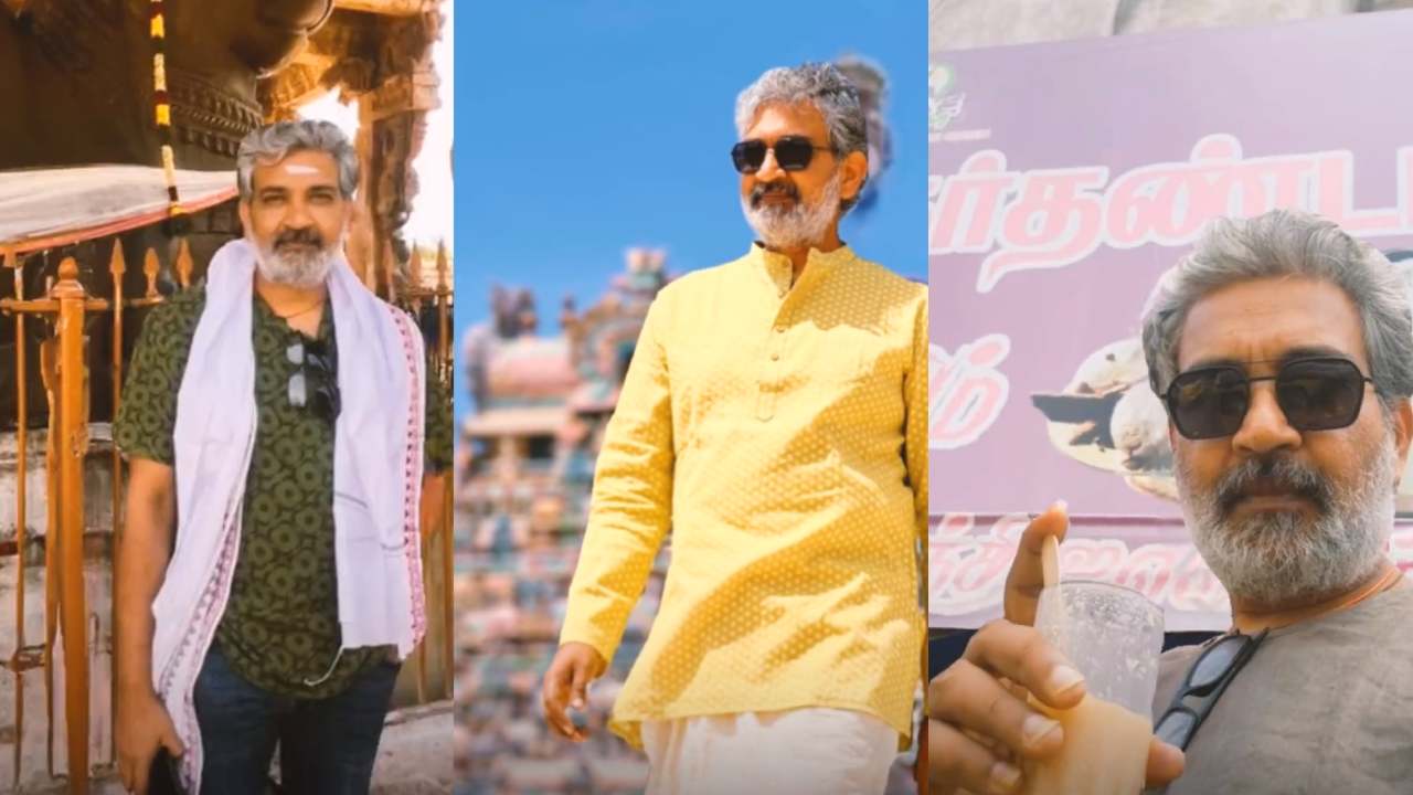 Rajamouli : దేవాలయాలు అద్భుతం, తమిళ్ ఫుడ్ సూపర్ అంటూ.. తమిళనాడు ట్రిప్పై రాజమౌళి స్పెషల్ పోస్ట్.. Rajamouli : దేవాలయాలు అద్భుతం, తమిళ్ ఫుడ్ సూపర్ అంటూ.. తమిళనాడు ట్రిప్పై రాజమౌళి స్పెషల్ పోస్ట్..