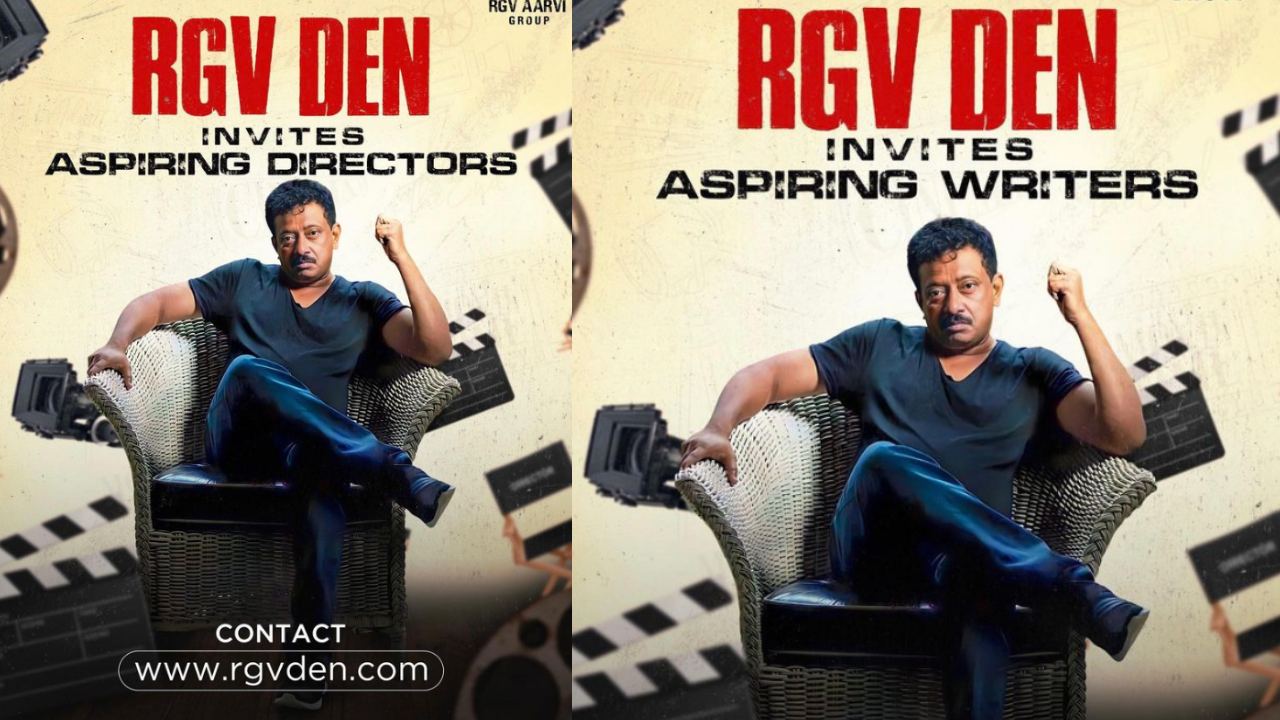 RGV Den : ట్యాలెంట్కి ఆర్జీవీ బంపర్ ఆఫర్.. డైరెక్టర్, రైటర్.. ఏదైనా అవ్వొచ్చు ఆర్జీవీ డెన్లో.. ఇలా అప్లై చేసుకోండి.. RGV Den : ట్యాలెంట్కి ఆర్జీవీ బంపర్ ఆఫర్.. డైరెక్టర్, రైటర్.. ఏదైనా అవ్వొచ్చు ఆర్జీవీ డెన్లో.. ఇలా అప్లై చేసుకోండి..