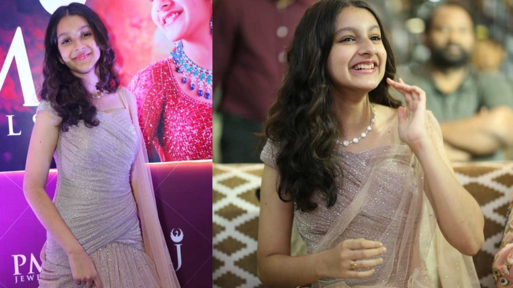 Sitara Ghattamaneni Shines in jewellery Launching Event