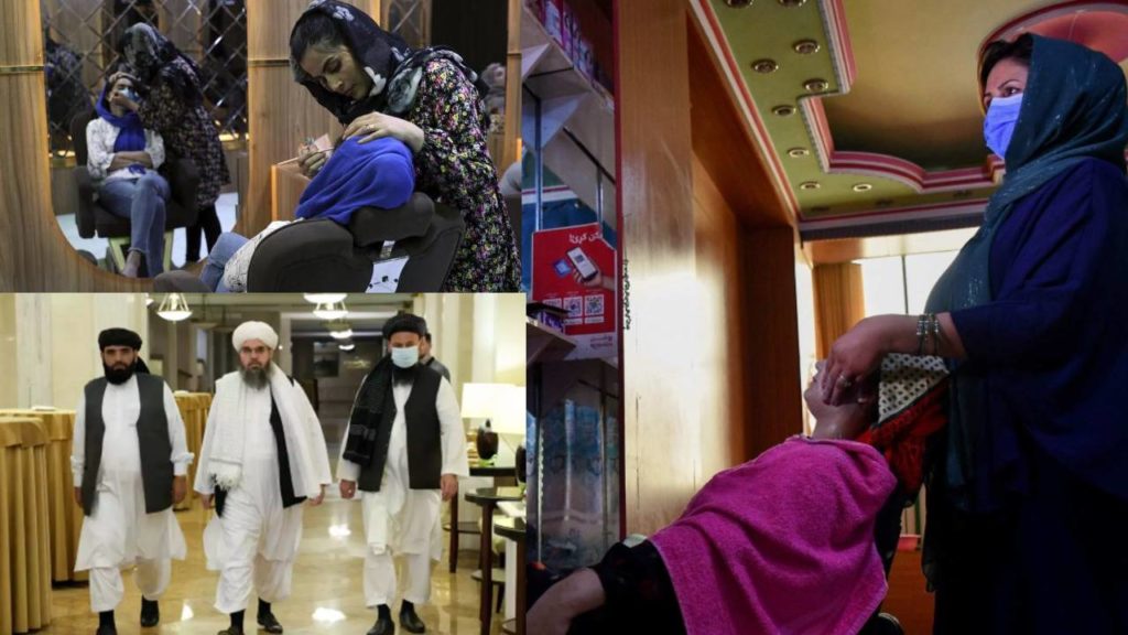 taliban govt banned women buaty selons