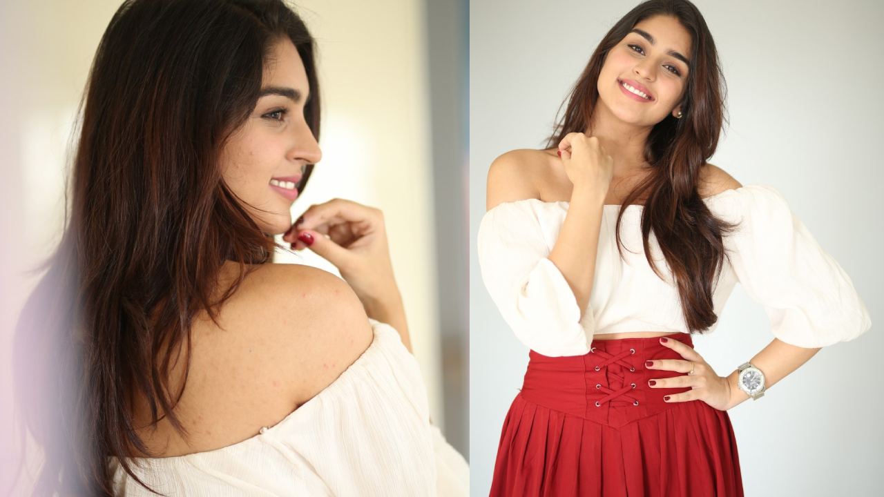 Yukti Thareja : రంగబలి సక్సెస్ మీట్ లో యుక్తి తరేజా..