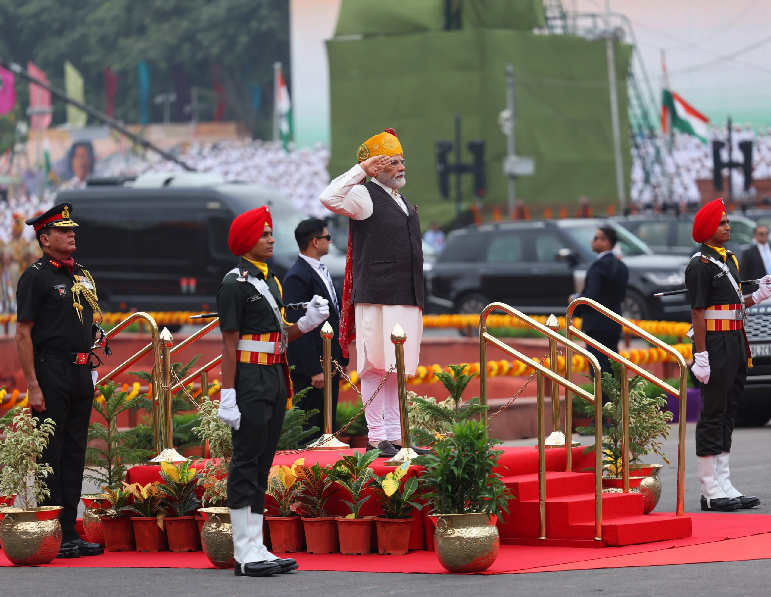 77th Independence celebration Day 2023 in delhi Red fort