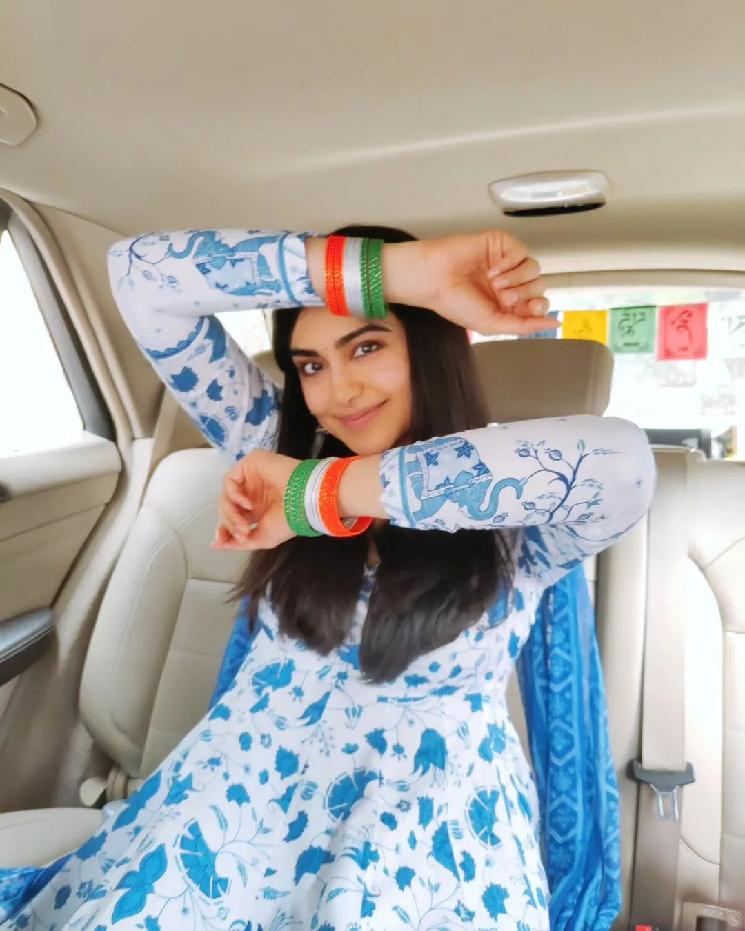 Adah Sharma shares her Photos in Independence day celebrations